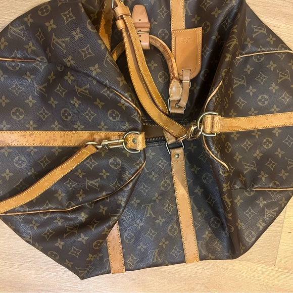 1990 LV Keepall 55 Bandolier; Vintage. - Picture 6 of 7